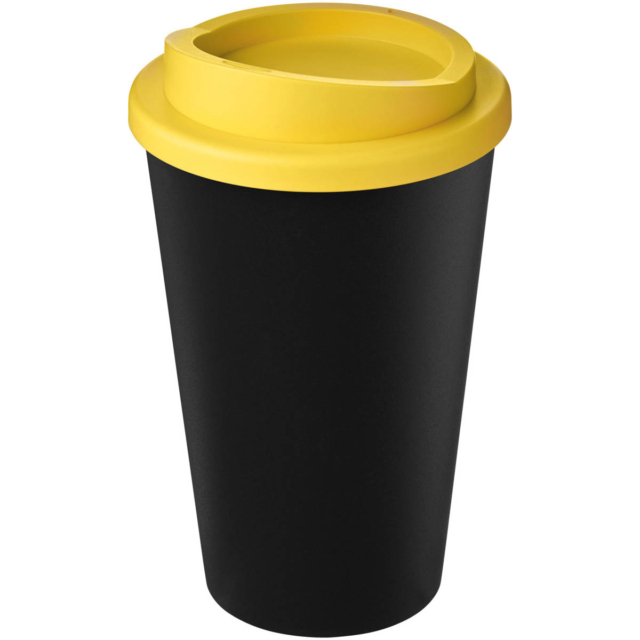 Americano® Eco 350 ml recycelter Becher - schwarz - Hauptfoto