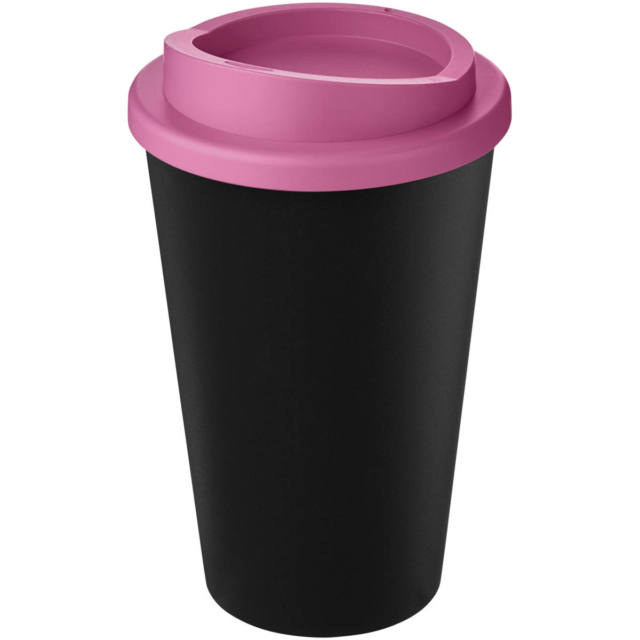 Americano® Eco 350 ml recycelter Becher - schwarz - Hauptfoto