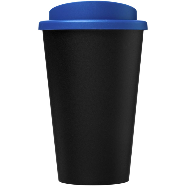 Americano® Eco 350 ml recycelter Becher - schwarz - Vorderseite