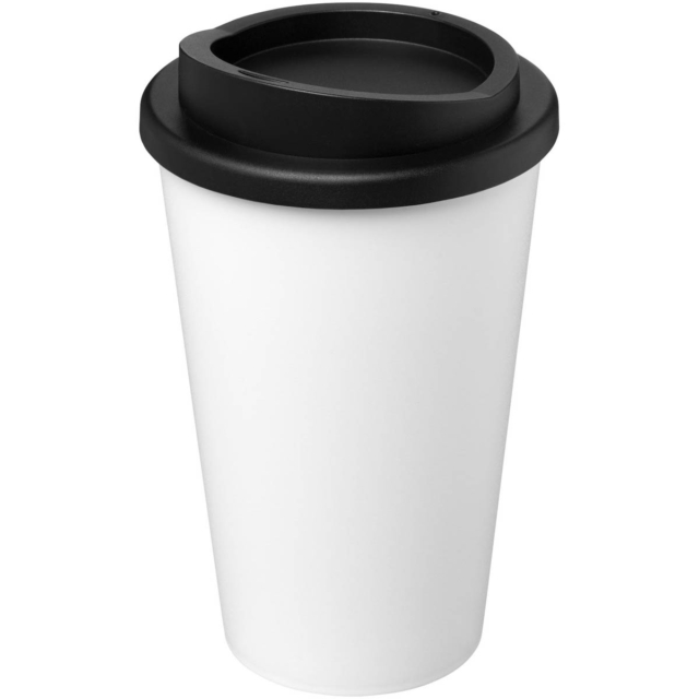 Americano® Eco 350 ml recycelter Becher - weiss - Hauptfoto