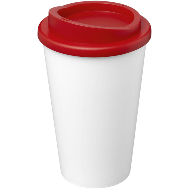 Americano® Eco 350 ml recycelter Becher - weiss - Hauptfoto