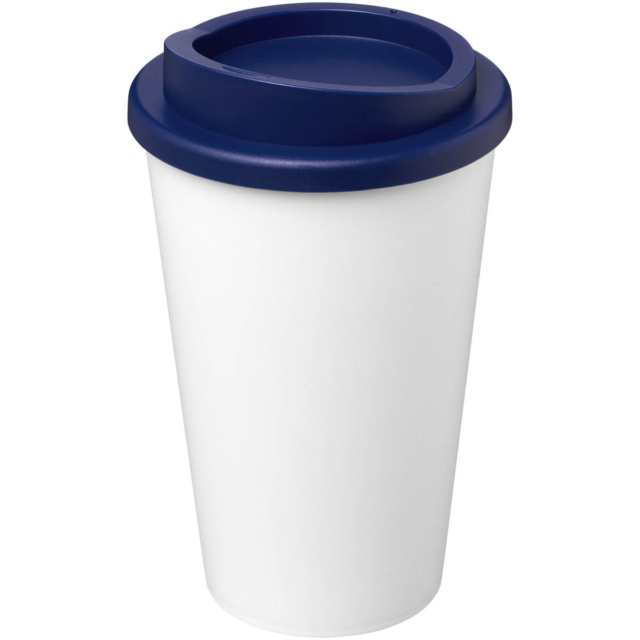 Americano® Eco 350 ml recycelter Becher - weiss - Hauptfoto