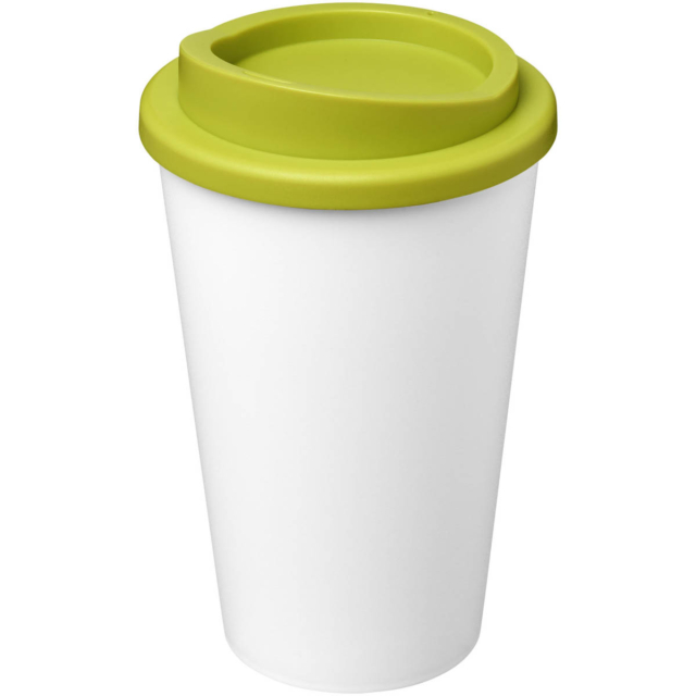 Americano® Eco 350 ml recycelter Becher - weiss - Hauptfoto