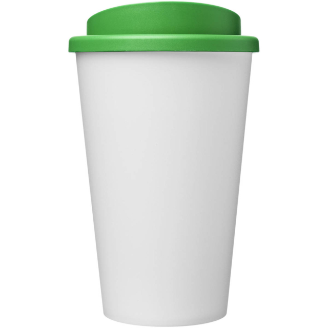 Americano® Eco 350 ml recycelter Becher - weiss - Vorderseite