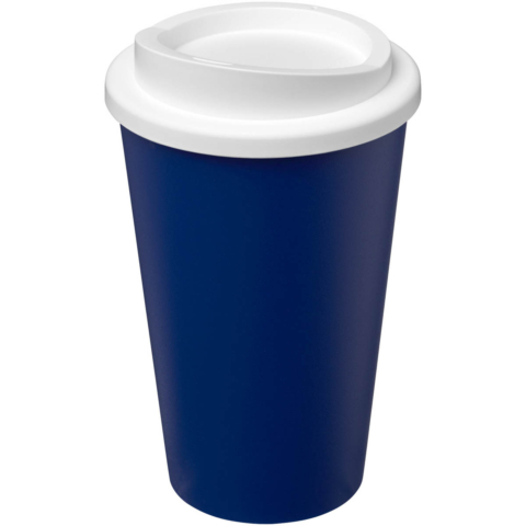 Americano® Eco 350 ml recycelter Becher - blau - Hauptfoto