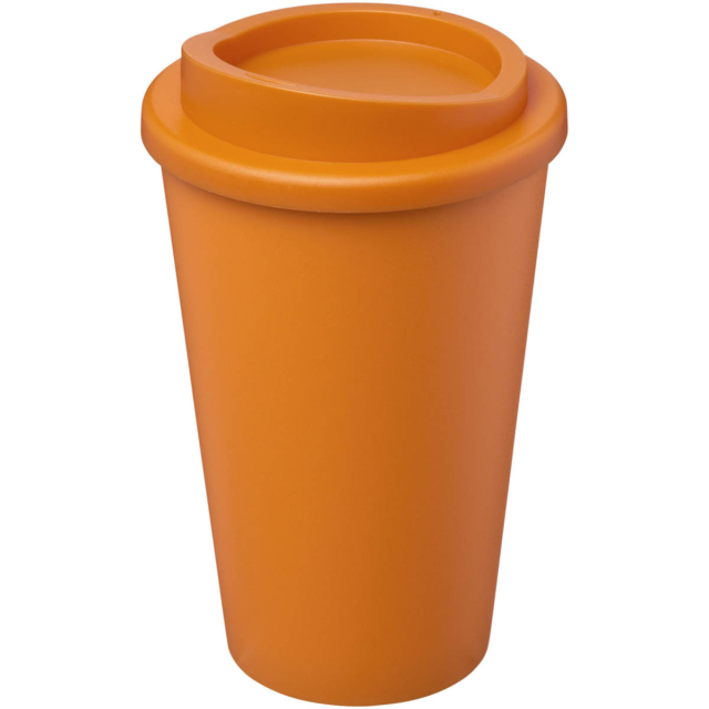 Americano® Eco 350 ml recycelter Becher - orange - Hauptfoto