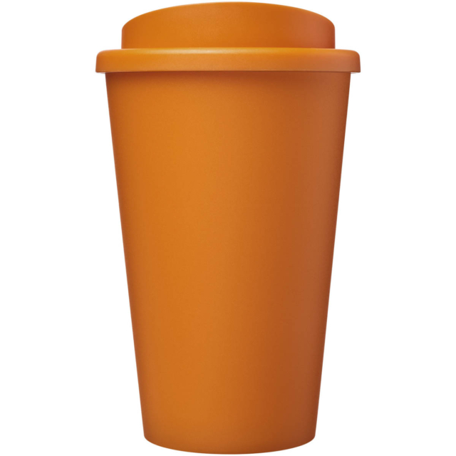 Americano® Eco 350 ml recycelter Becher - orange - Vorderseite