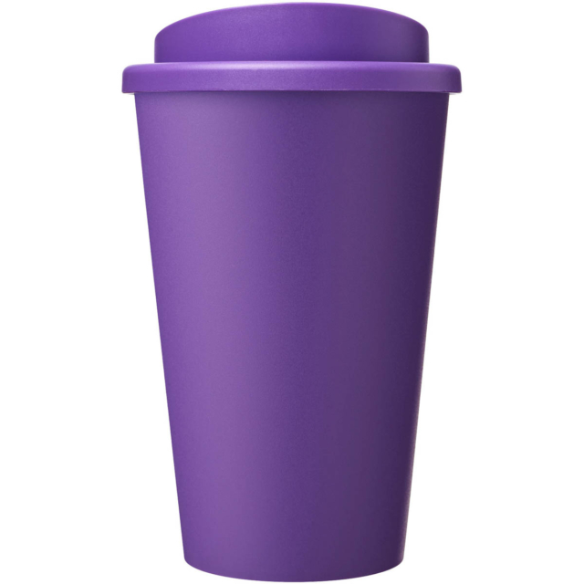 Americano® Eco 350 ml recycelter Becher - lila - Vorderseite