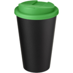 Americano® Eco 350 ml recycelter Becher mit auslaufsicherem Deckel - grün - Hauptfoto