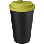 Americano® Eco 350 ml recycelter Becher mit auslaufsicherem Deckel - limone - Hauptfoto