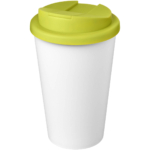 Americano® Eco 350 ml recycelter Becher mit auslaufsicherem Deckel - limone - Hauptfoto