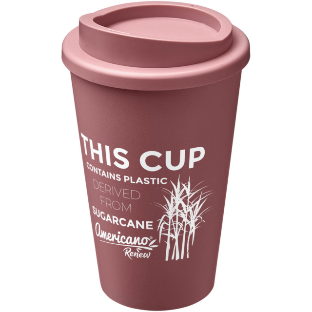 Americano® Renew 350 ml Isolierbecher - rosa - Logo 1