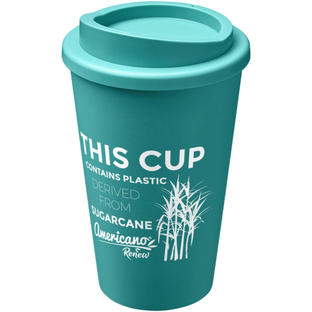 Americano® Renew 350 ml Isolierbecher - riffblau - Logo 1