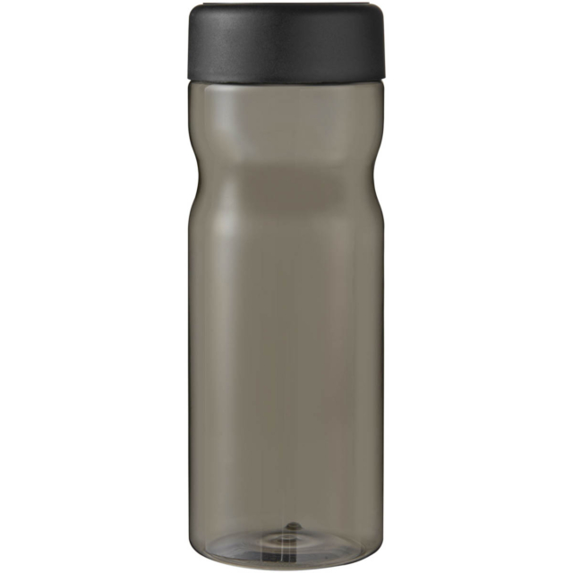 H2O Active® Eco Base 650 ml Sportflasche mit Drehdeckel - kohle - Vorderseite