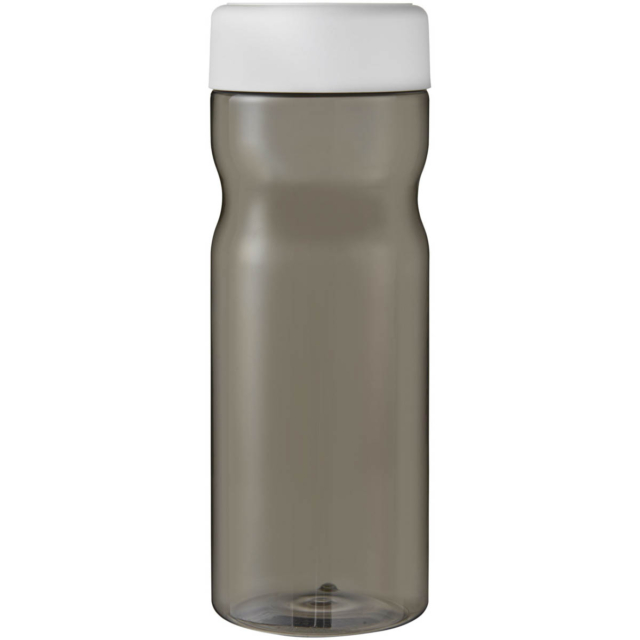 H2O Active® Eco Base 650 ml Sportflasche mit Drehdeckel - kohle - Vorderseite