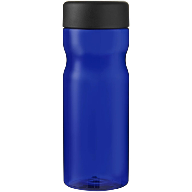 H2O Active® Eco Base 650 ml Sportflasche mit Drehdeckel - blau - Vorderseite