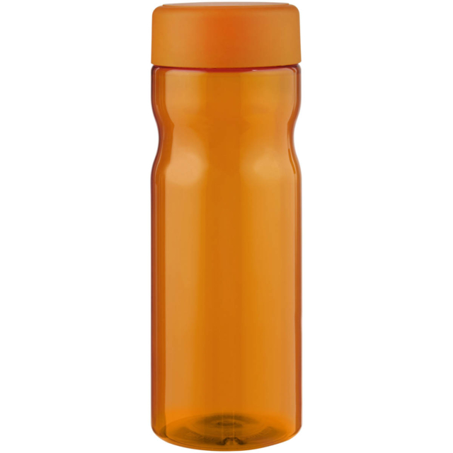 H2O Active® Eco Base 650 ml Sportflasche mit Drehdeckel - orange - Vorderseite