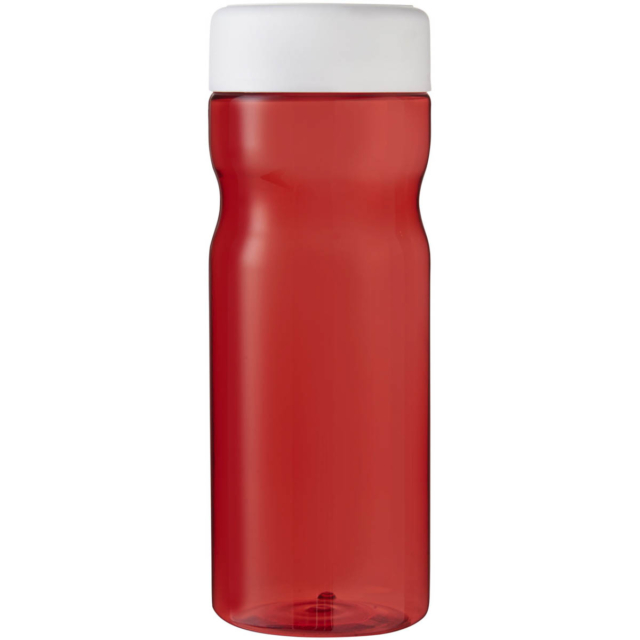 H2O Active® Eco Base 650 ml Sportflasche mit Drehdeckel - rot - Vorderseite