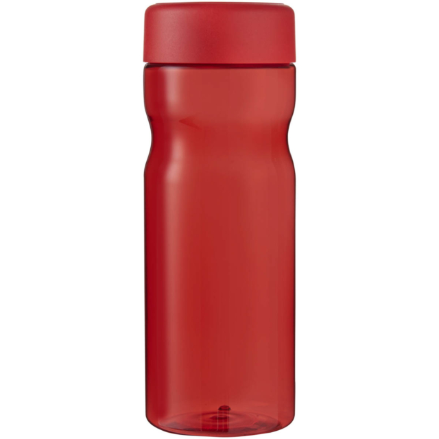 H2O Active® Eco Base 650 ml Sportflasche mit Drehdeckel - rot - Vorderseite