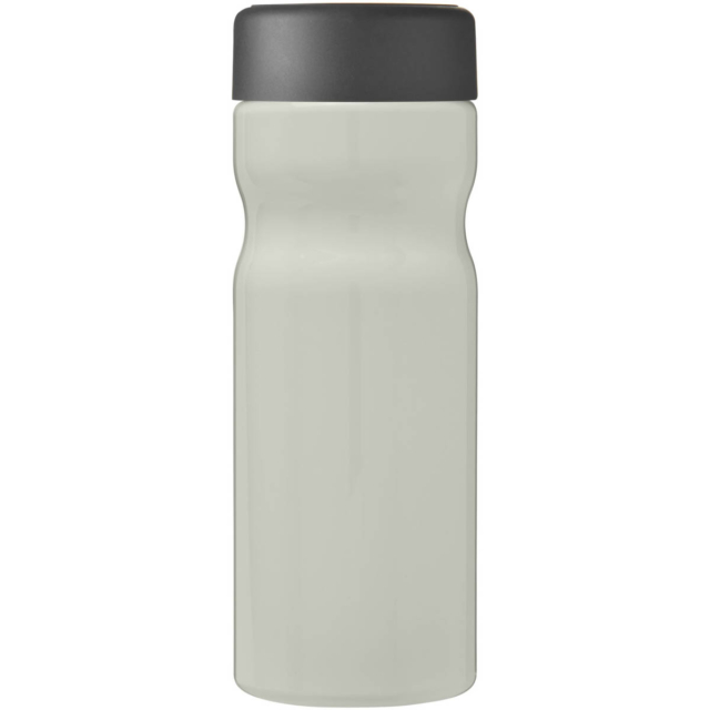 H2O Active® Eco Base 650 ml Sportflasche mit Drehdeckel - elfenbeinweiß - Vorderseite