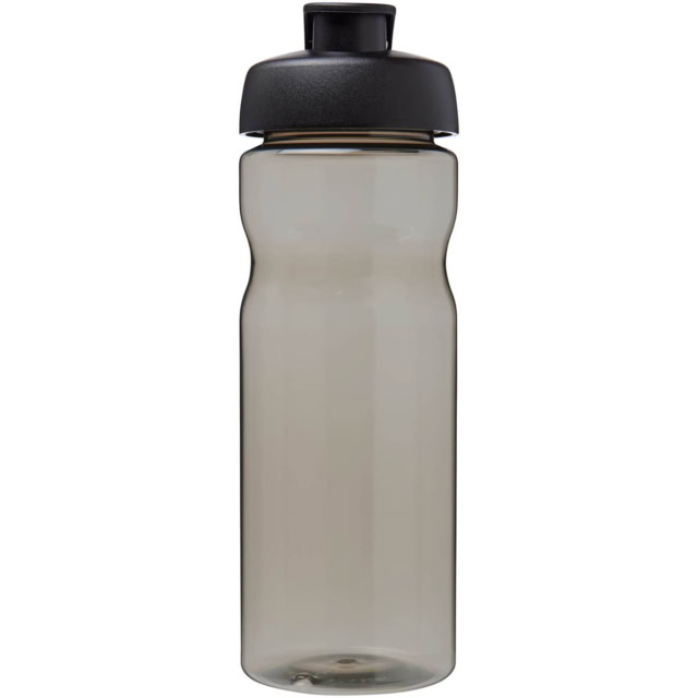 H2O Active® Base Tritan™ 650 ml Sportflasche mit Klappdeckel - kohle - Vorderseite