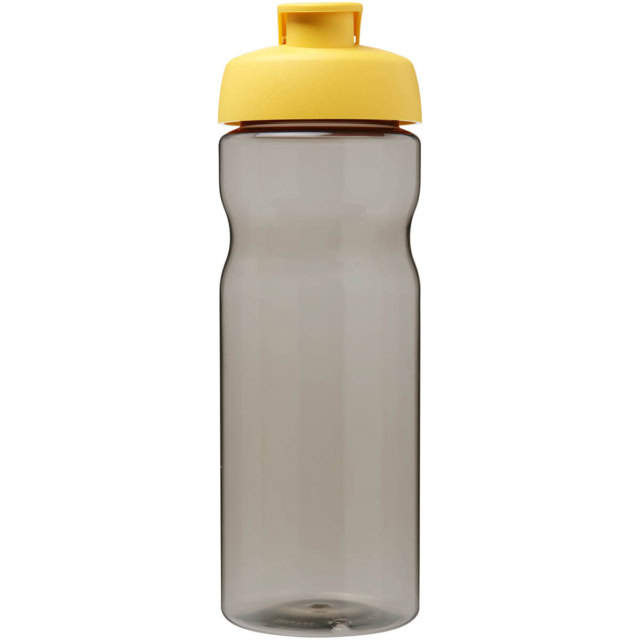 H2O Active® Base Tritan™ 650 ml Sportflasche mit Klappdeckel - kohle - Vorderseite