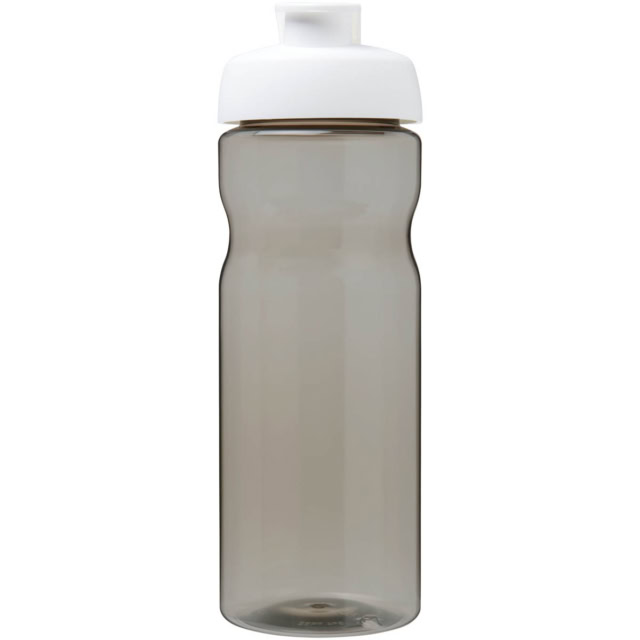 H2O Active® Base Tritan™ 650 ml Sportflasche mit Klappdeckel - kohle - Vorderseite