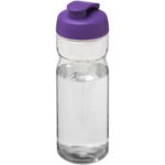 H2O Active® Base Tritan™ 650 ml Sportflasche mit Klappdeckel - transparent klar - Hauptfoto