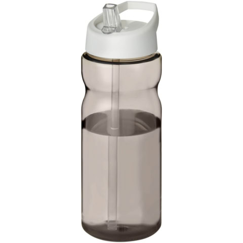 H2O Active® Base Tritan™ 650 ml Sportflasche mit Ausgussdeckel - kohle - Hauptfoto