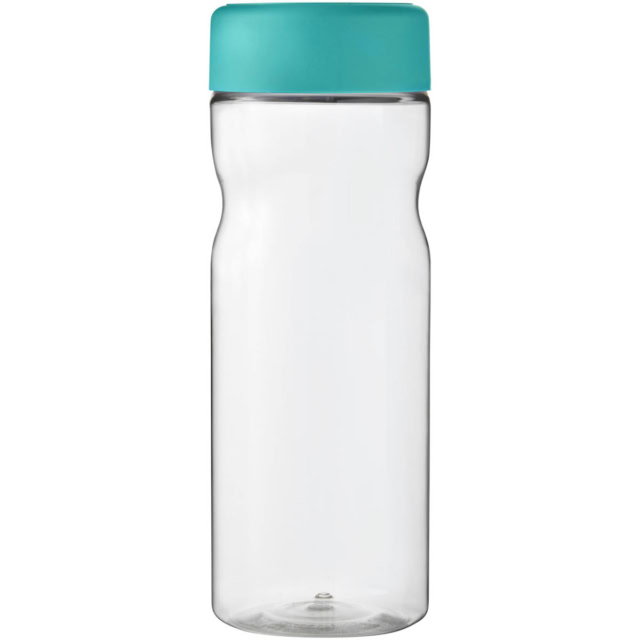 H2O Active® Base Tritan™ 650-ml-Sportflasche mit Drehdeckel - transparent klar - Vorderseite