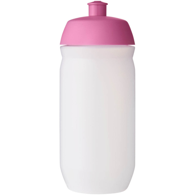 HydroFlex™ Clear 500 ml Squeezy Sportflasche - rosa - Vorderseite