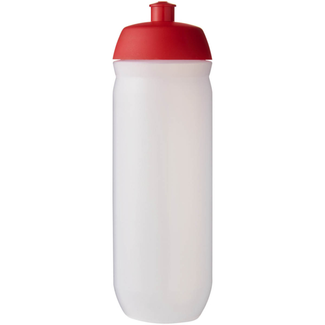 HydroFlex™ Clear 750 ml Squeezy Sportflasche - rot - Vorderseite