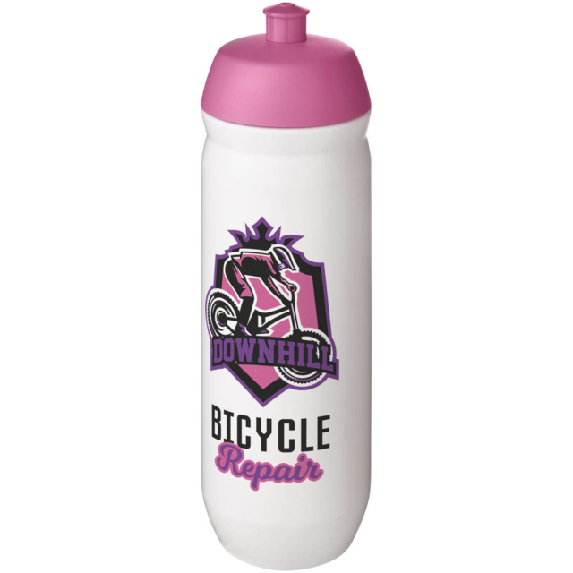 HydroFlex™ 750 ml Squeezy Sportflasche - magenta - Logo 1