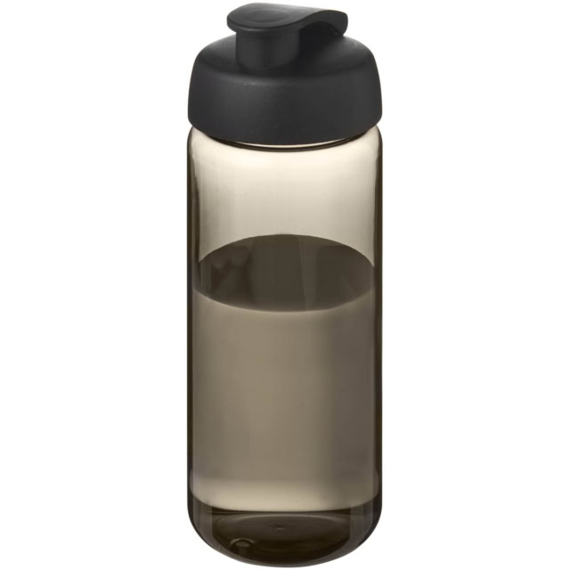 H2O Active® Octave Tritan™ 600-ml-Sportflasche mit Klappdeckel - kohle - Hauptfoto