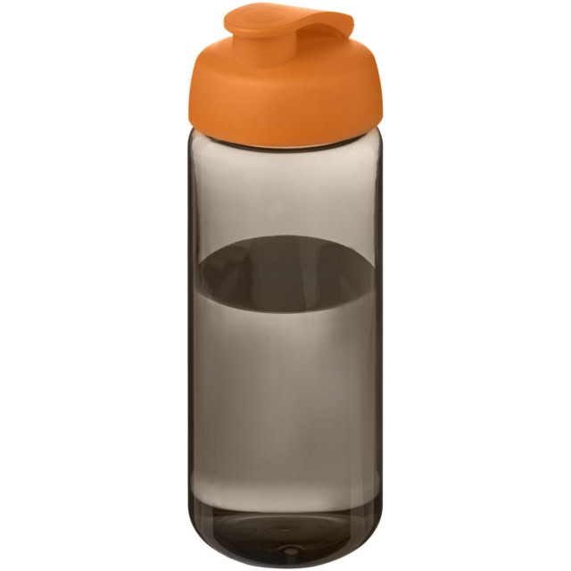 H2O Active® Octave Tritan™ 600-ml-Sportflasche mit Klappdeckel - kohle - Hauptfoto