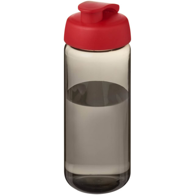 H2O Active® Octave Tritan™ 600-ml-Sportflasche mit Klappdeckel - kohle - Hauptfoto