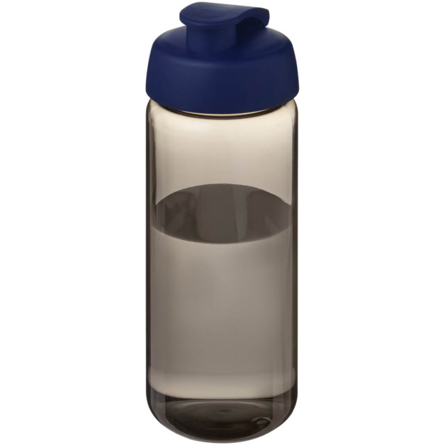 H2O Active® Octave Tritan™ 600-ml-Sportflasche mit Klappdeckel - kohle - Hauptfoto