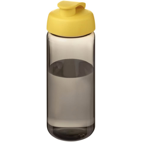 H2O Active® Octave Tritan™ 600-ml-Sportflasche mit Klappdeckel - kohle - Hauptfoto