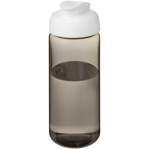 H2O Active® Octave Tritan™ 600-ml-Sportflasche mit Klappdeckel - kohle - Hauptfoto