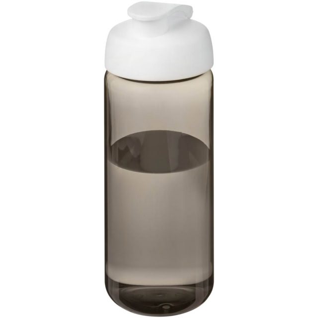 H2O Active® Octave Tritan™ 600-ml-Sportflasche mit Klappdeckel - kohle - Hauptfoto