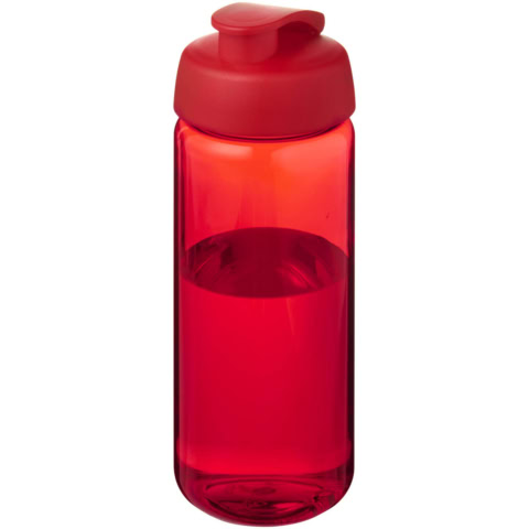 H2O Active® Octave Tritan™ 600-ml-Sportflasche mit Klappdeckel - rot - Hauptfoto