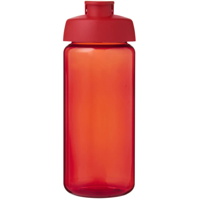 H2O Active® Octave Tritan™ 600-ml-Sportflasche mit Klappdeckel - rot - Vorderseite