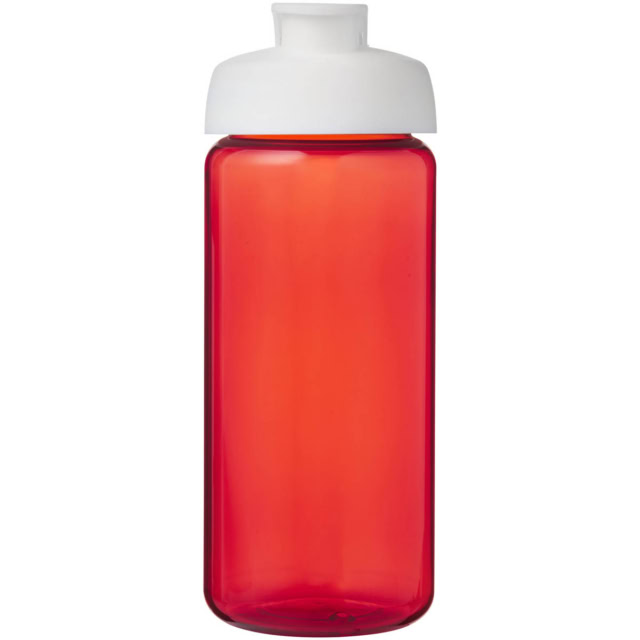 H2O Active® Octave Tritan™ 600-ml-Sportflasche mit Klappdeckel - rot - Vorderseite