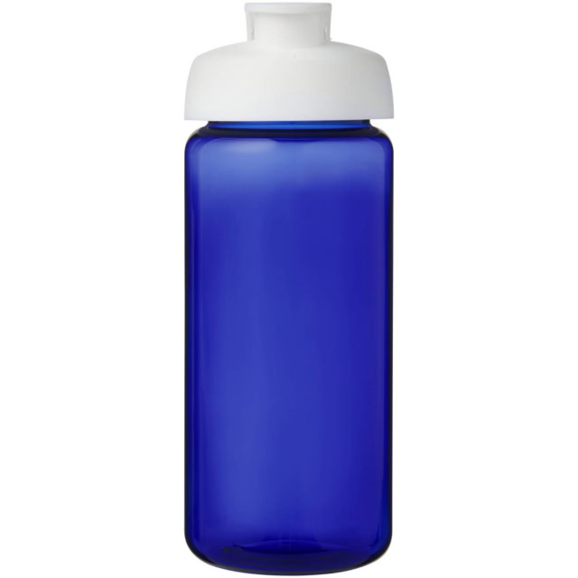 H2O Active® Octave Tritan™ 600-ml-Sportflasche mit Klappdeckel - blau - Vorderseite