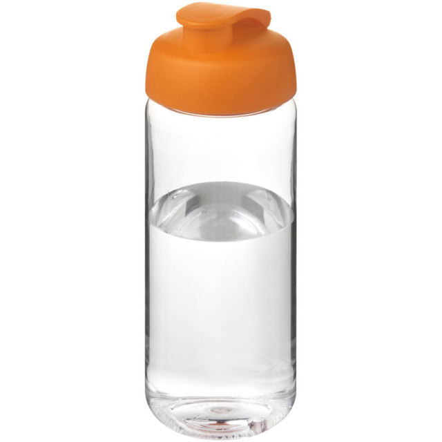 H2O Active® Octave Tritan™ 600-ml-Sportflasche mit Klappdeckel - transparent klar - Hauptfoto