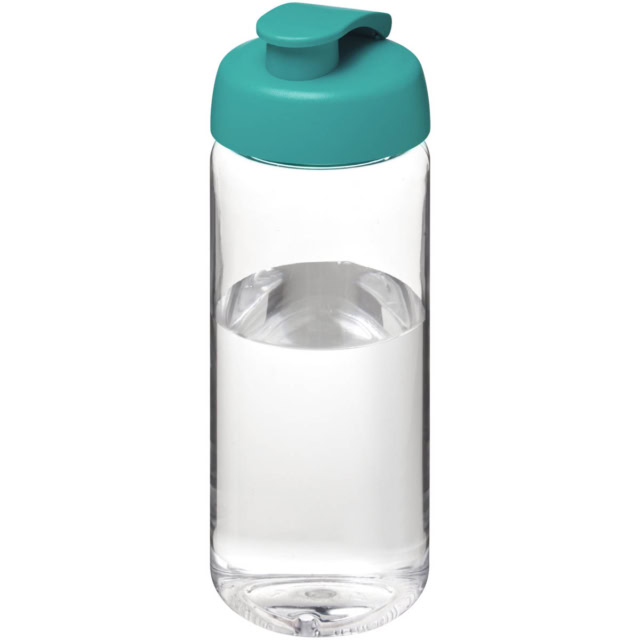 H2O Active® Octave Tritan™ 600-ml-Sportflasche mit Klappdeckel - transparent klar - Hauptfoto