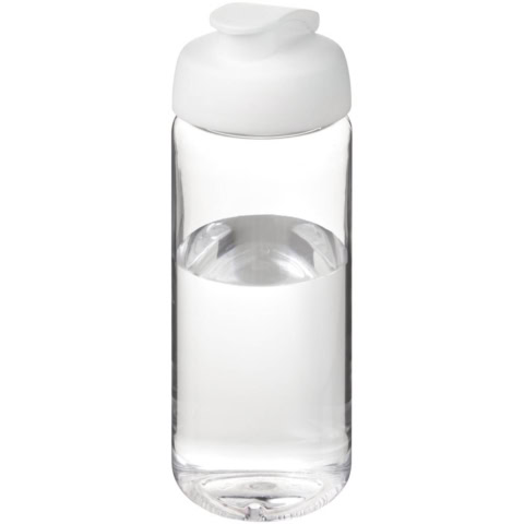 H2O Active® Octave Tritan™ 600-ml-Sportflasche mit Klappdeckel - transparent klar - Hauptfoto