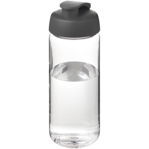 H2O Active® Octave Tritan™ 600-ml-Sportflasche mit Klappdeckel - transparent klar - Hauptfoto