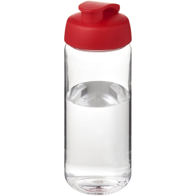 H2O Active® Octave Tritan™ 600-ml-Sportflasche mit Klappdeckel - transparent klar - Hauptfoto