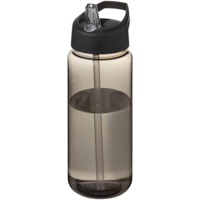 H2O Active® Octave Tritan™ 600 ml Sportflasche mit Ausgussdeckel - kohle - Hauptfoto